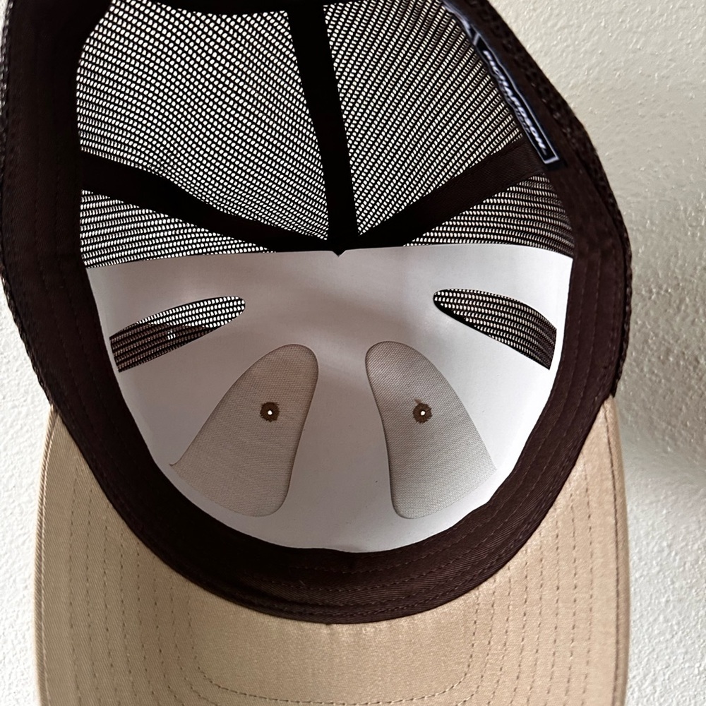 Danner Two-Tone Tan and Brown Trucker Hat - Picture 4 of 4